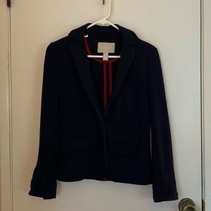 *SOLD* Banana Republic soft, navy, cotton blazer